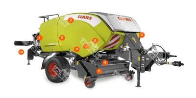Claas QUADRANT 4000 bálázó