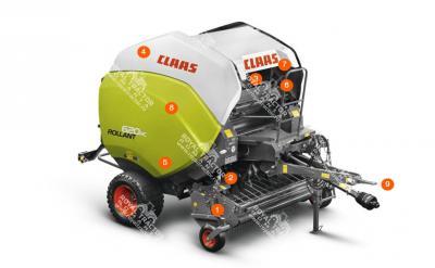 Claas ROLLANT 620 bálázó