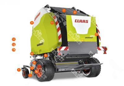 Claas VARIANT 470/450 bálázó