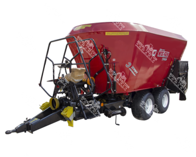 Metal-Fach T659 BEL-MIX TANDEM 3 rotoros takarmánykeverő