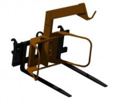FFagró PP15BB - Palettaemelő villa zsákemelővel