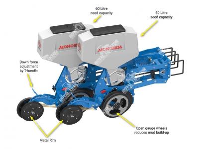 MONOSEM Twin-Row vetőgép
