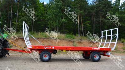 METAL FACH T-014 bálaszállító pótkocsi
