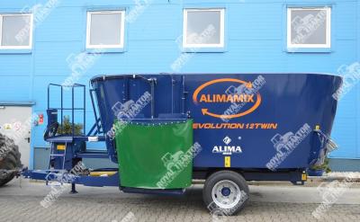 ALIMA EVO TWIN 12 Takarmánykeverő kocsi